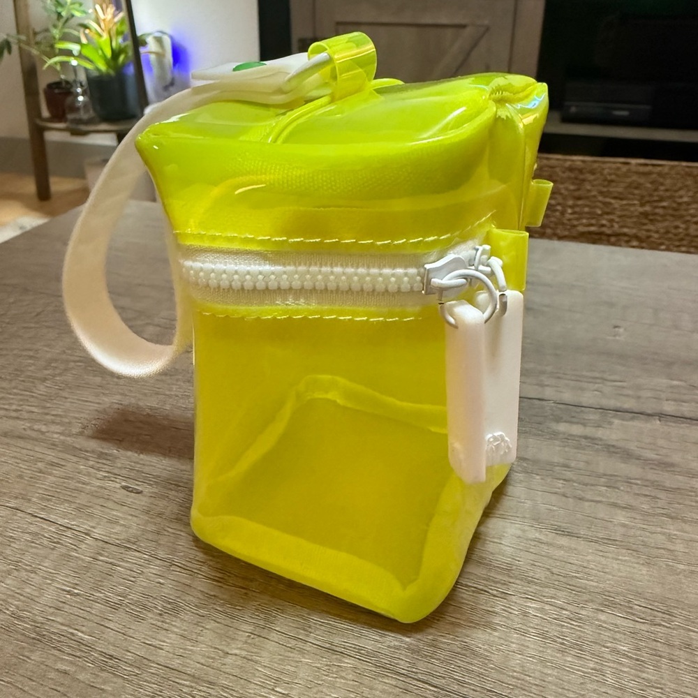 Drunk Elephant Bright Yellow Travel Bag View 2